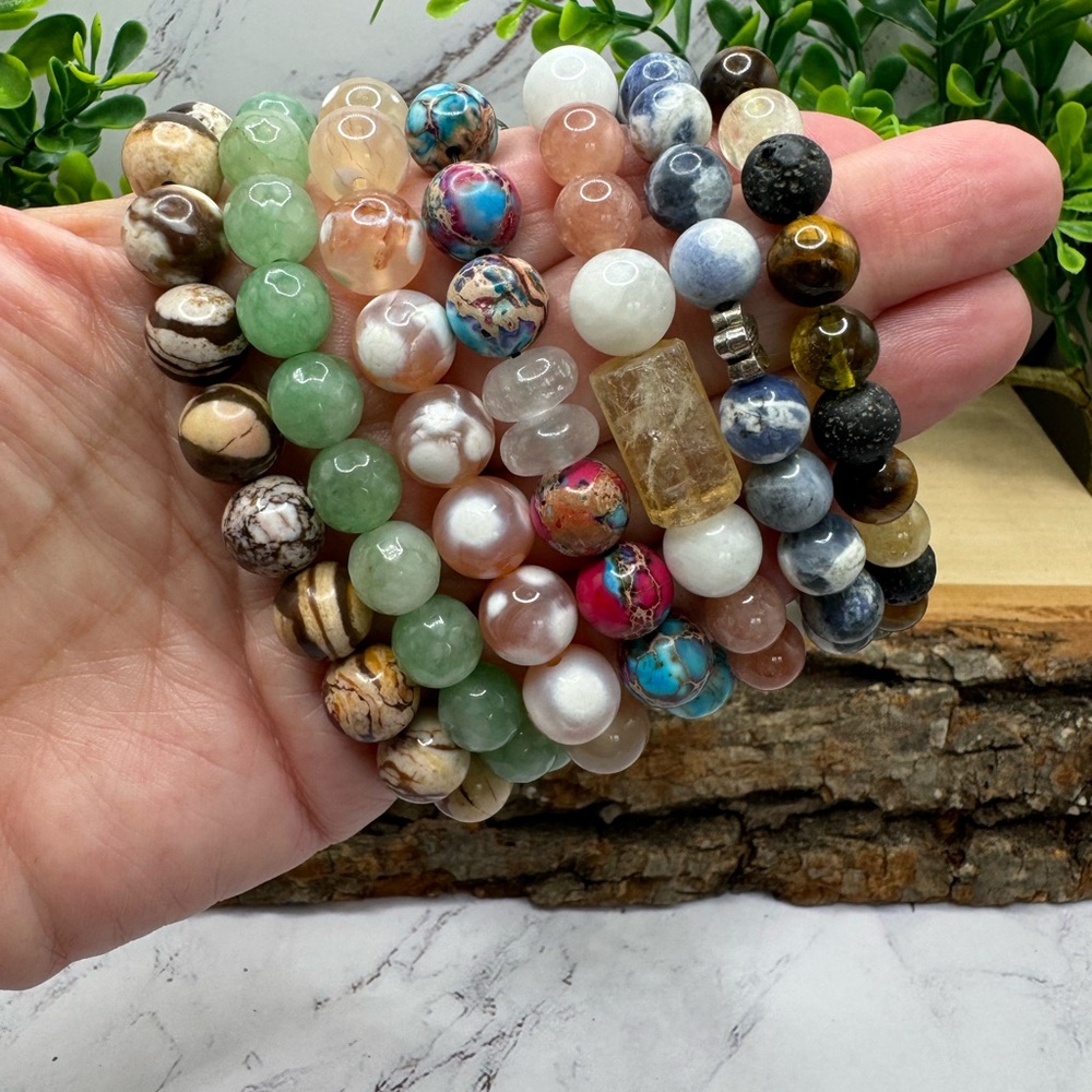7 Crystal Bracelet Bundle
